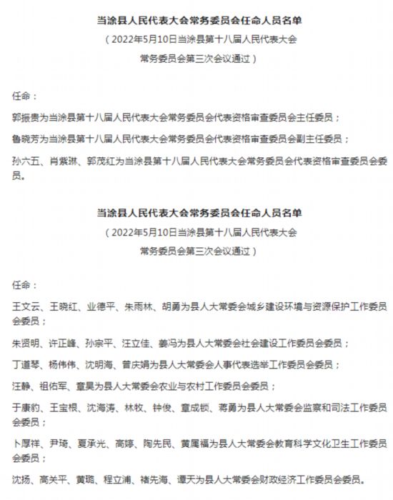 当涂县科学技术和工业信息化局人事任命揭晓，开启科技与工业新篇章