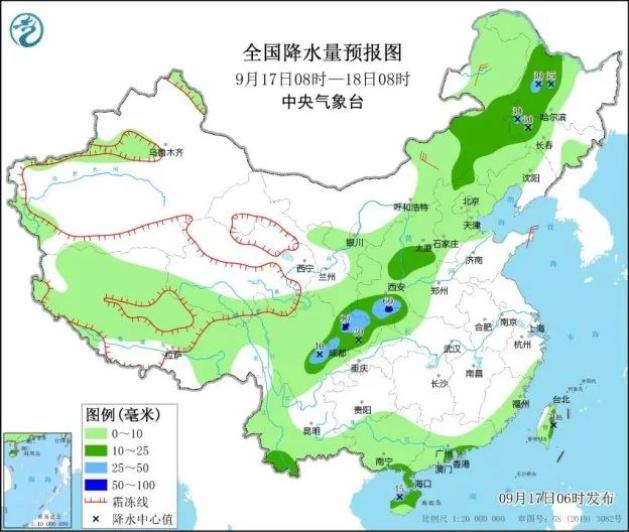 墩台子村委会天气预报更新通知